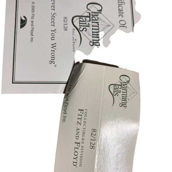 Fitz and Floyd Charming Tails   I'd Never Steer You Wrong   82/128 - Picture 15 of 15